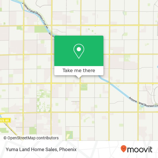 Yuma Land Home Sales map