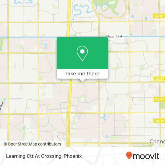 Mapa de Learning Ctr At Crossing