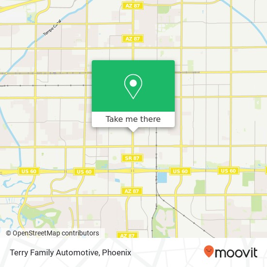 Terry Family Automotive map