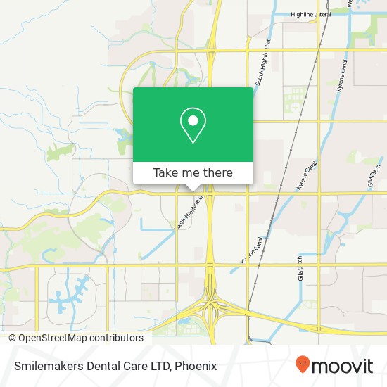 Mapa de Smilemakers Dental Care LTD