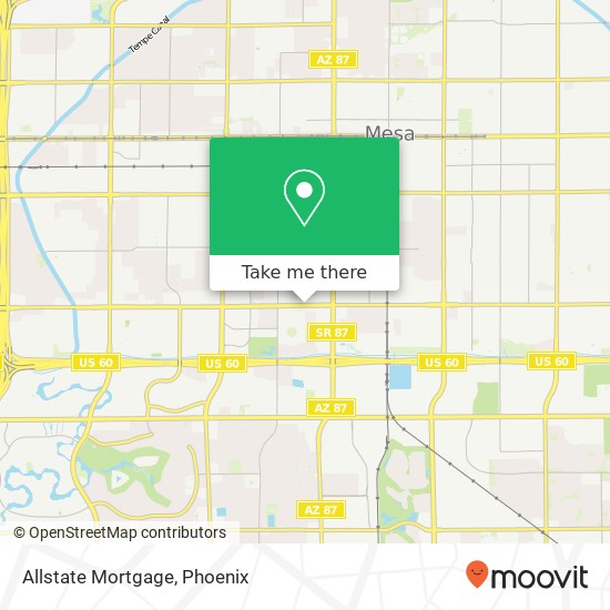 Allstate Mortgage map