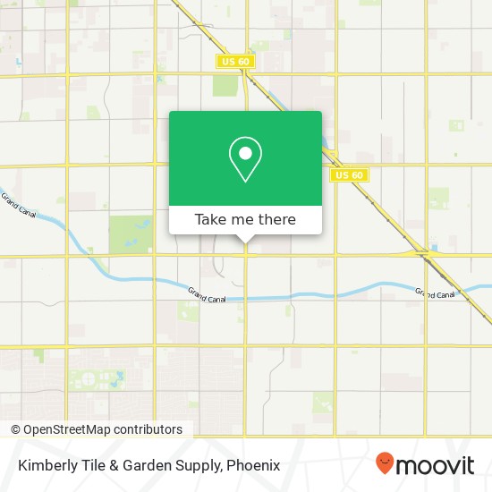 Kimberly Tile & Garden Supply map