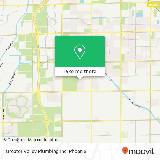 Mapa de Greater Valley Plumbing Inc