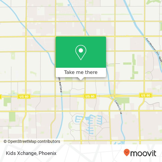 Kids Xchange map