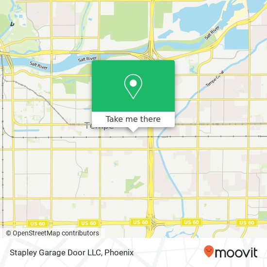 Mapa de Stapley Garage Door LLC