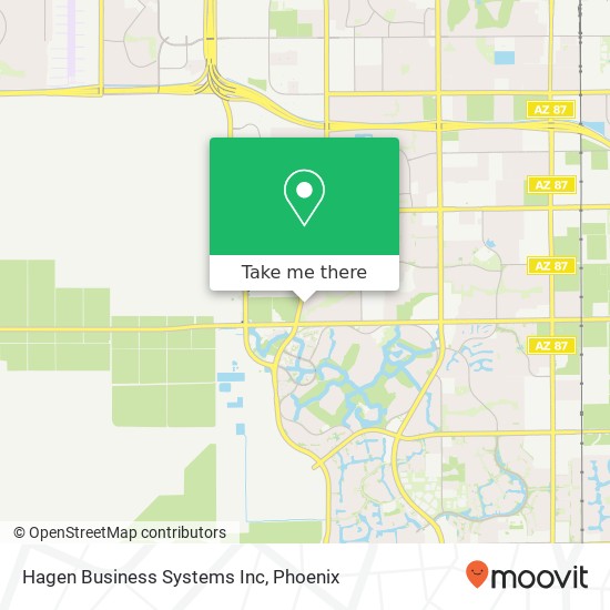 Mapa de Hagen Business Systems Inc