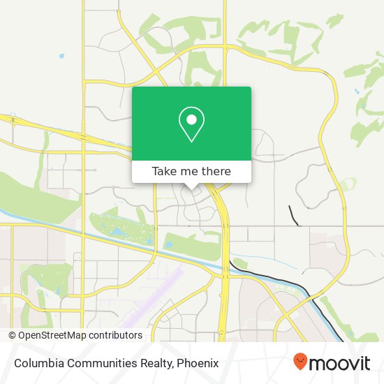 Columbia Communities Realty map