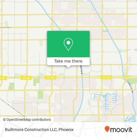 Builtmore Construction LLC map