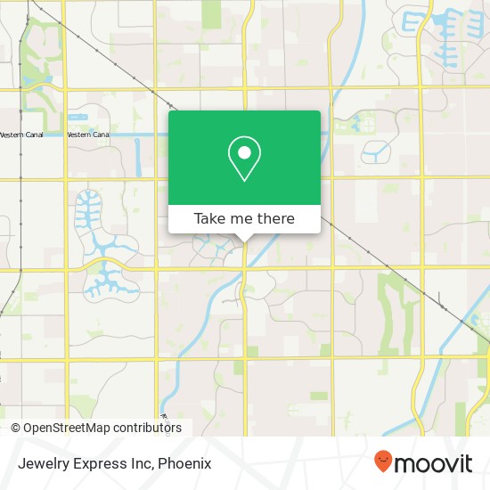 Mapa de Jewelry Express Inc