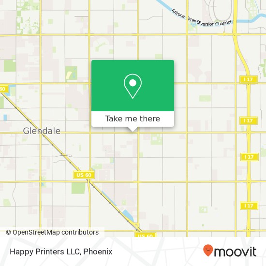 Happy Printers LLC map