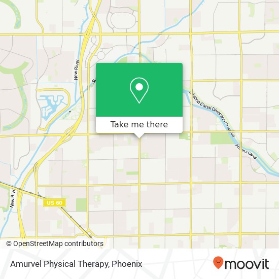 Mapa de Amurvel Physical Therapy