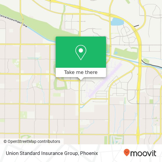 Union Standard Insurance Group map