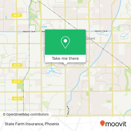 Mapa de State Farm Insurance