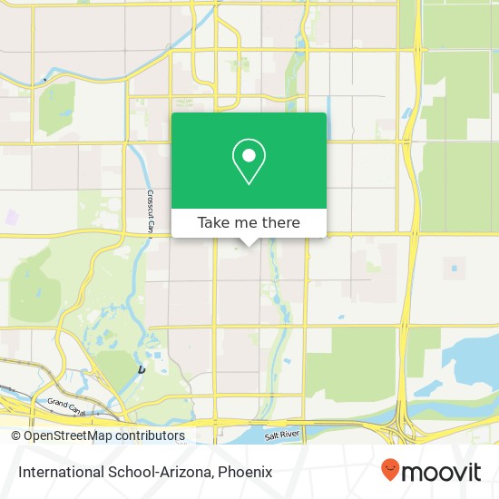 Mapa de International School-Arizona