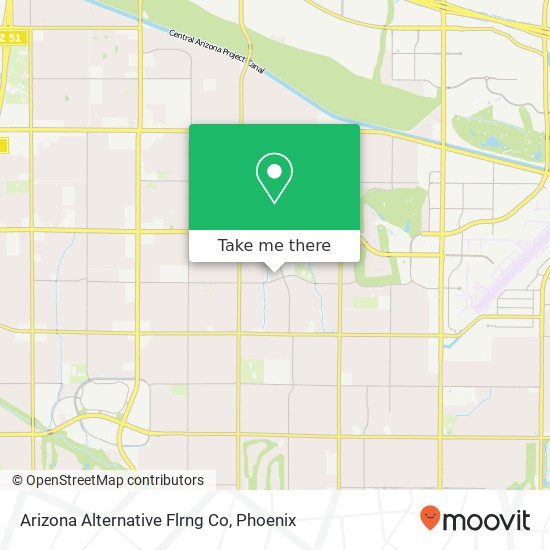 Arizona Alternative Flrng Co map