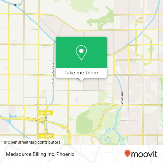 Medsource Billing Inc map