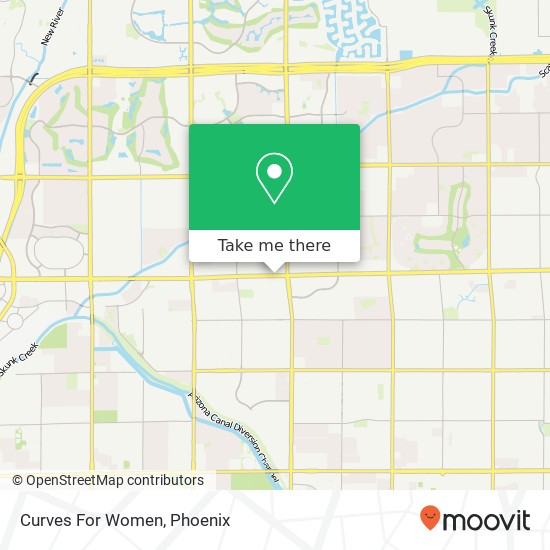 Curves For Women map