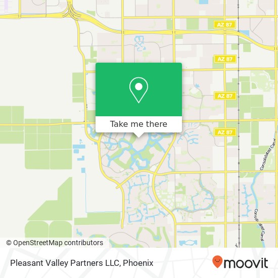 Mapa de Pleasant Valley Partners LLC