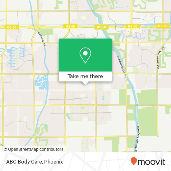 ABC Body Care map