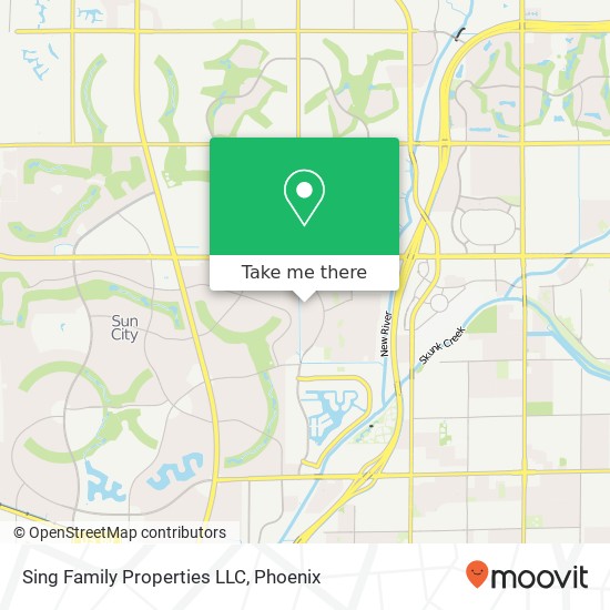 Mapa de Sing Family Properties LLC