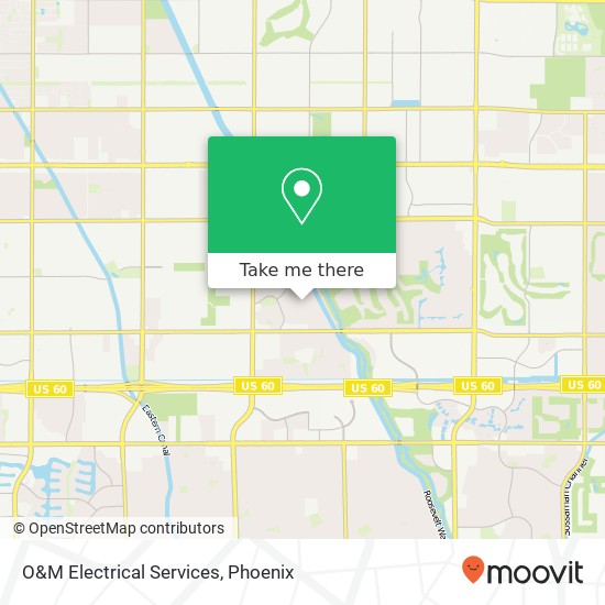 Mapa de O&M Electrical Services