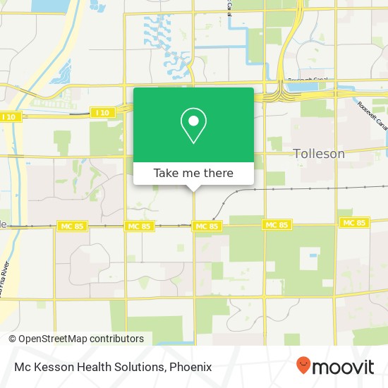 Mc Kesson Health Solutions map