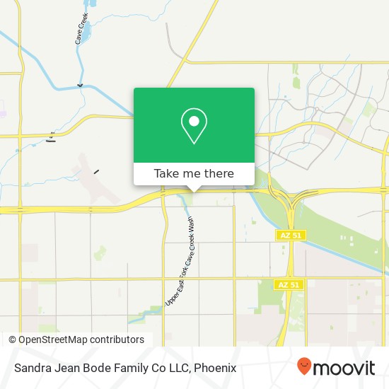 Sandra Jean Bode Family Co LLC map