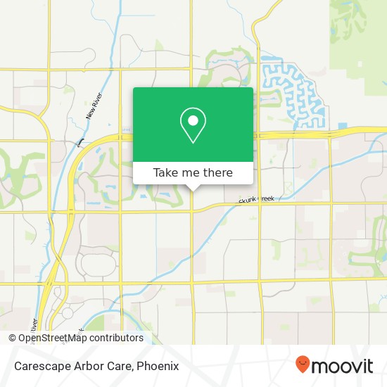 Carescape Arbor Care map