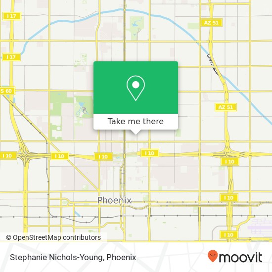 Mapa de Stephanie Nichols-Young