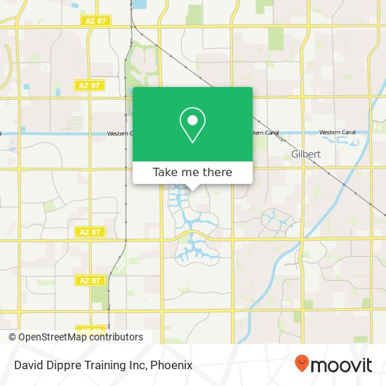 Mapa de David Dippre Training Inc