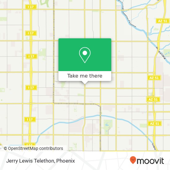 Jerry Lewis Telethon map