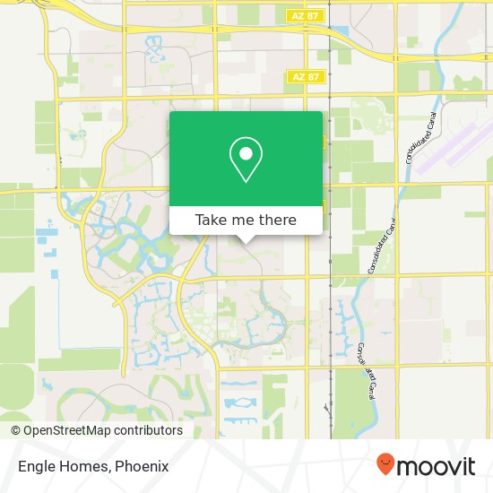 Engle Homes map