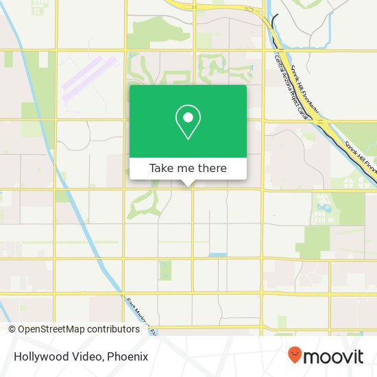 Hollywood Video map