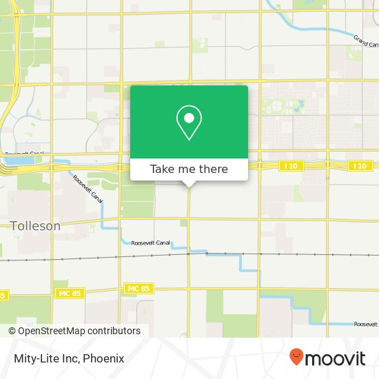 Mity-Lite Inc map