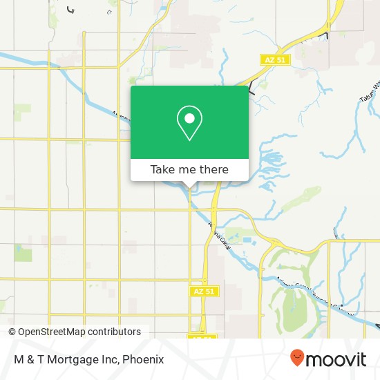 Mapa de M & T Mortgage Inc