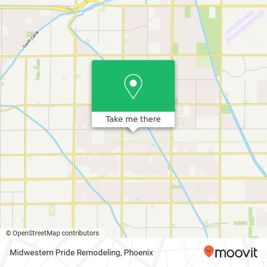 Midwestern Pride Remodeling map