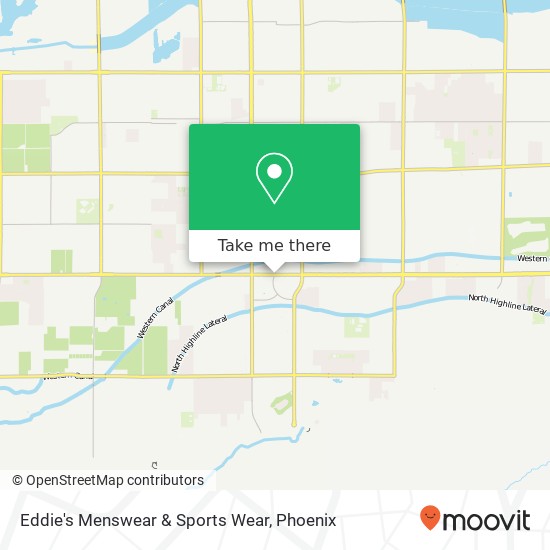 Eddie's Menswear & Sports Wear map