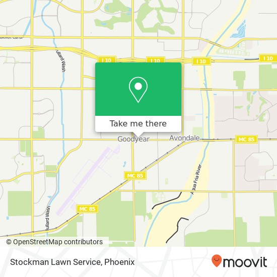 Stockman Lawn Service map