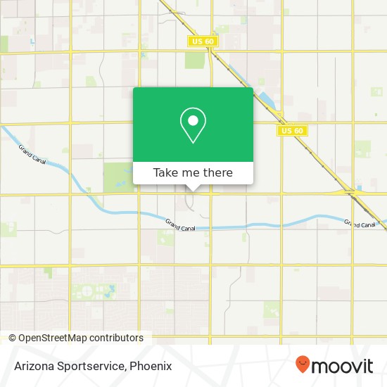 Mapa de Arizona Sportservice