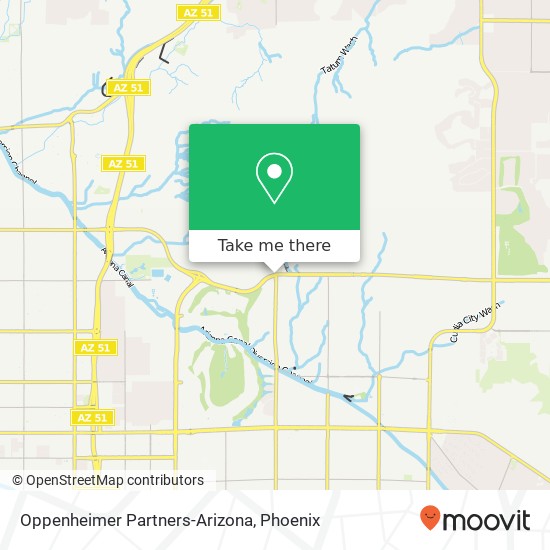 Mapa de Oppenheimer Partners-Arizona