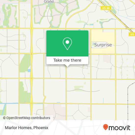 Marlor Homes map