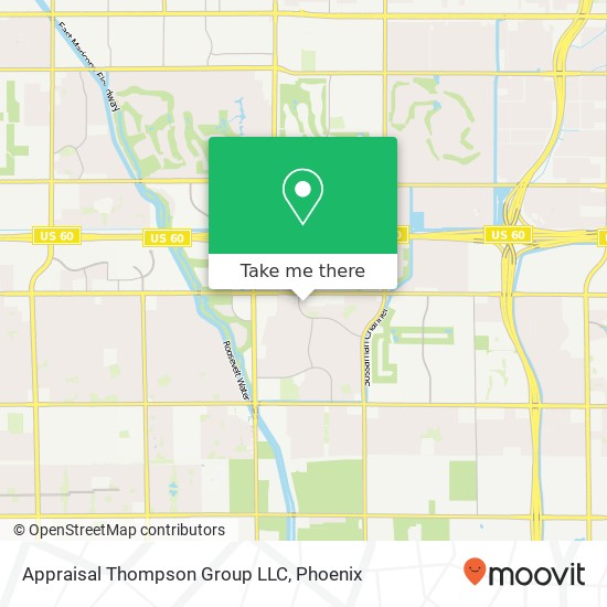 Appraisal Thompson Group LLC map