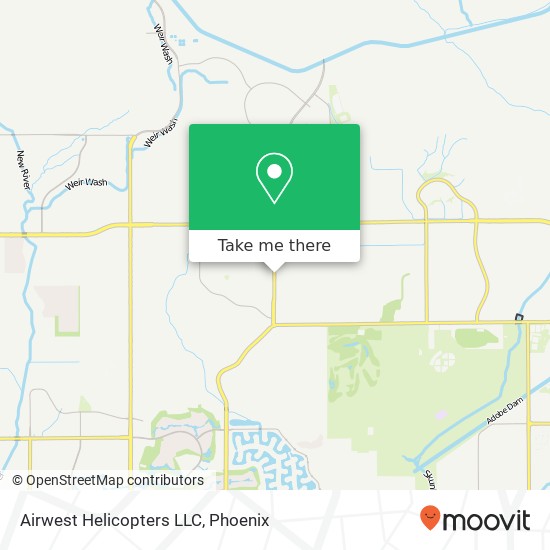 Airwest Helicopters LLC map