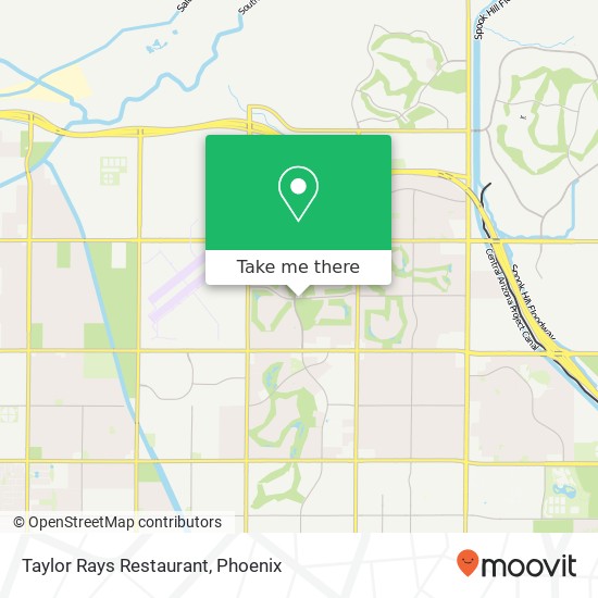 Taylor Rays Restaurant map