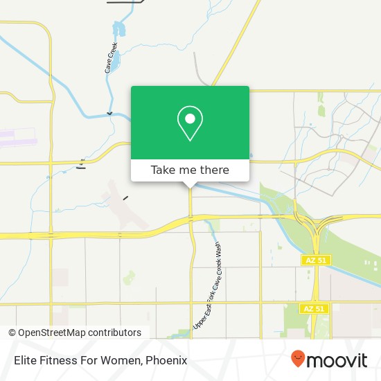 Elite Fitness For Women map