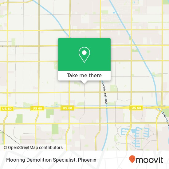 Mapa de Flooring Demolition Specialist