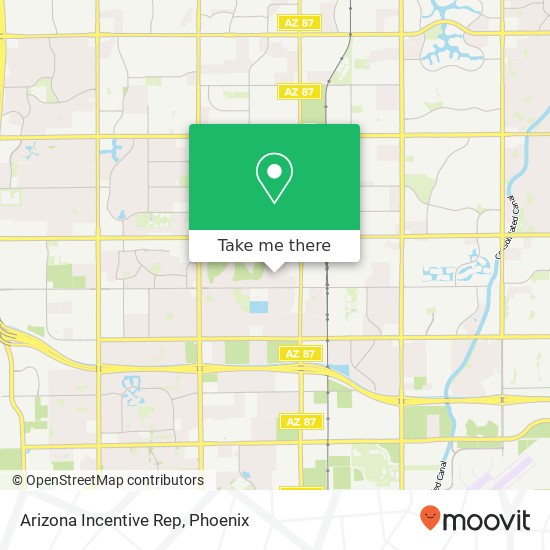 Arizona Incentive Rep map