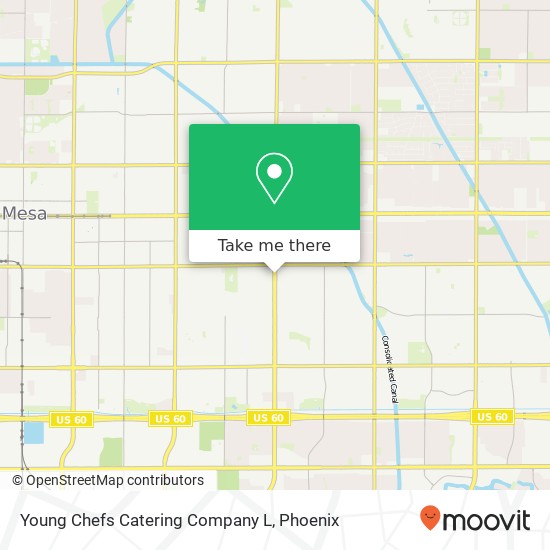 Young Chefs Catering Company L map