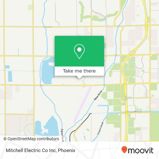 Mapa de Mitchell Electric Co Inc