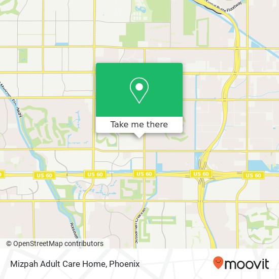 Mizpah Adult Care Home map